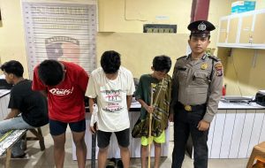 Kegiatan patroli Polsek Percut sei tuan berhasil mengamankan 3 orang pelaku tawuran