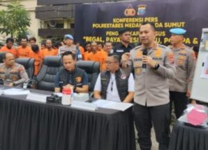Polrestabes Medan Bongkar 103 Kasus Dalam 15 hari