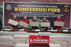 Hasil Penjualan Aset HGU PTPN I di Sita Jaksa Rp.150 Miliar dari PT DMKR Pengembang Citraland.